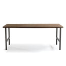 Urban Wood and Steel Desk