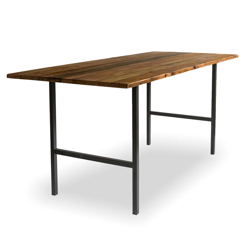 Urban Wood and Steel High Top Dining Table