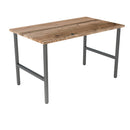 Natural wood standing desk