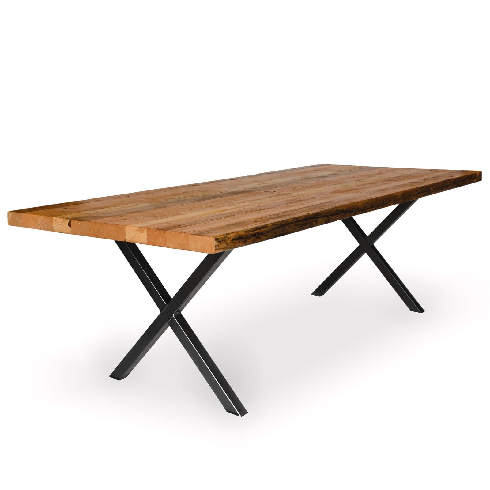 Industrial Reclaimed Wood Dining Table | Urban Wood Goods